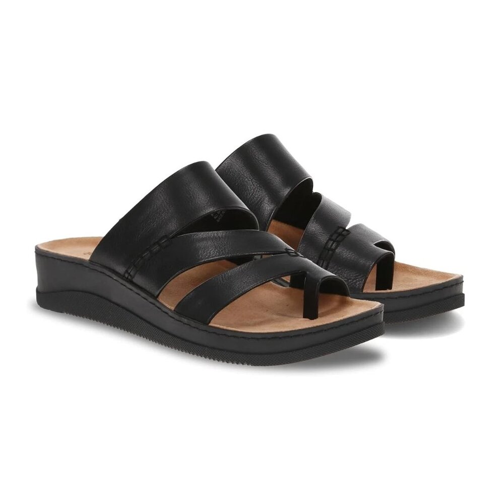NiB Baretraps Women's Fresha Slip On Walking Sandals Black Size 11 M $70 RY1426 - Picture 3 of 7